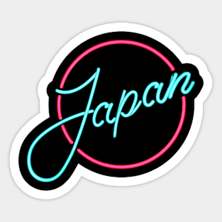 Japan Neon Sticker